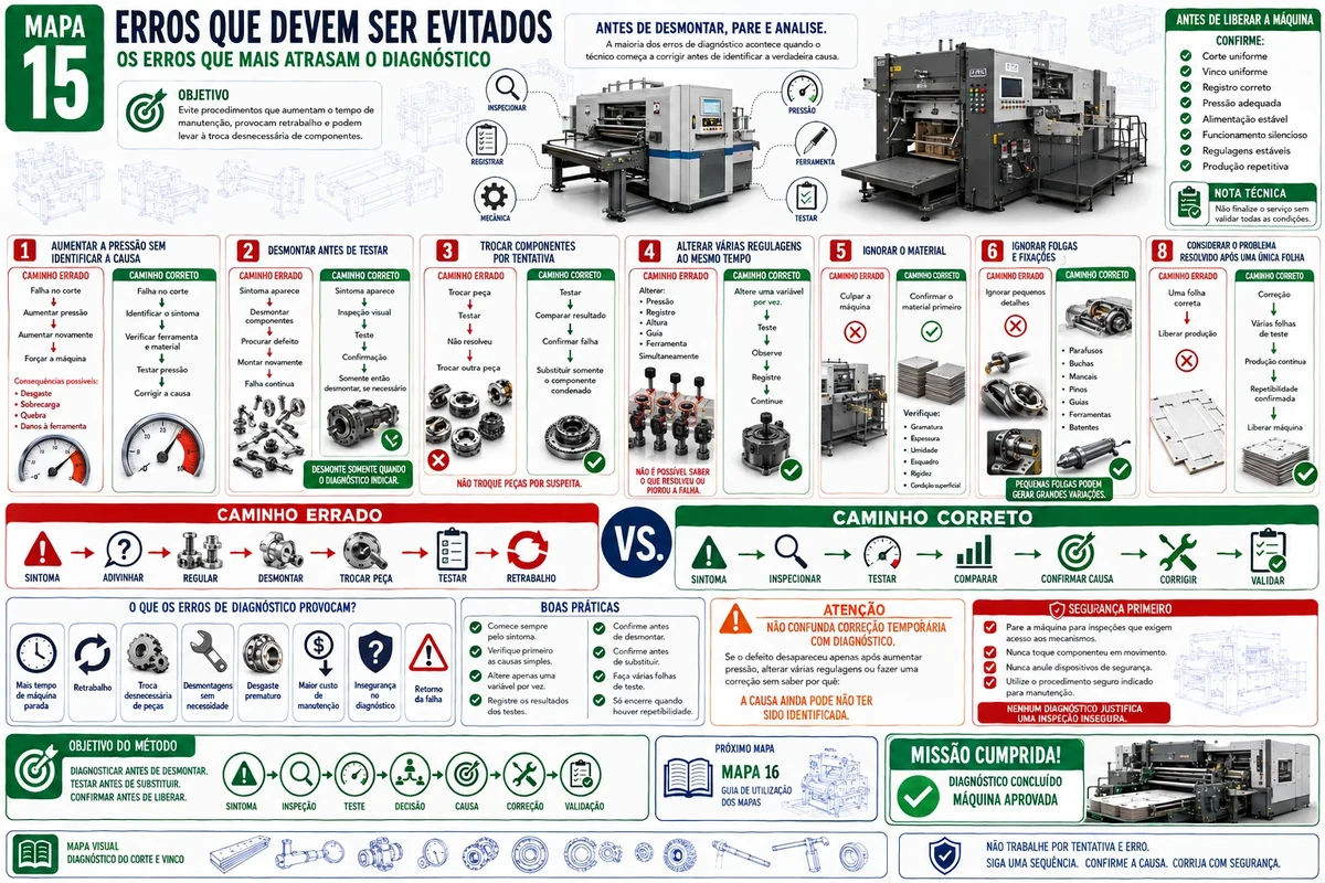 Mapa 15 — Erros que Devem Ser Evitados